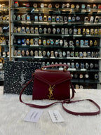 Yes saint laurent YSL mini Cassandra top handle bag in master piece