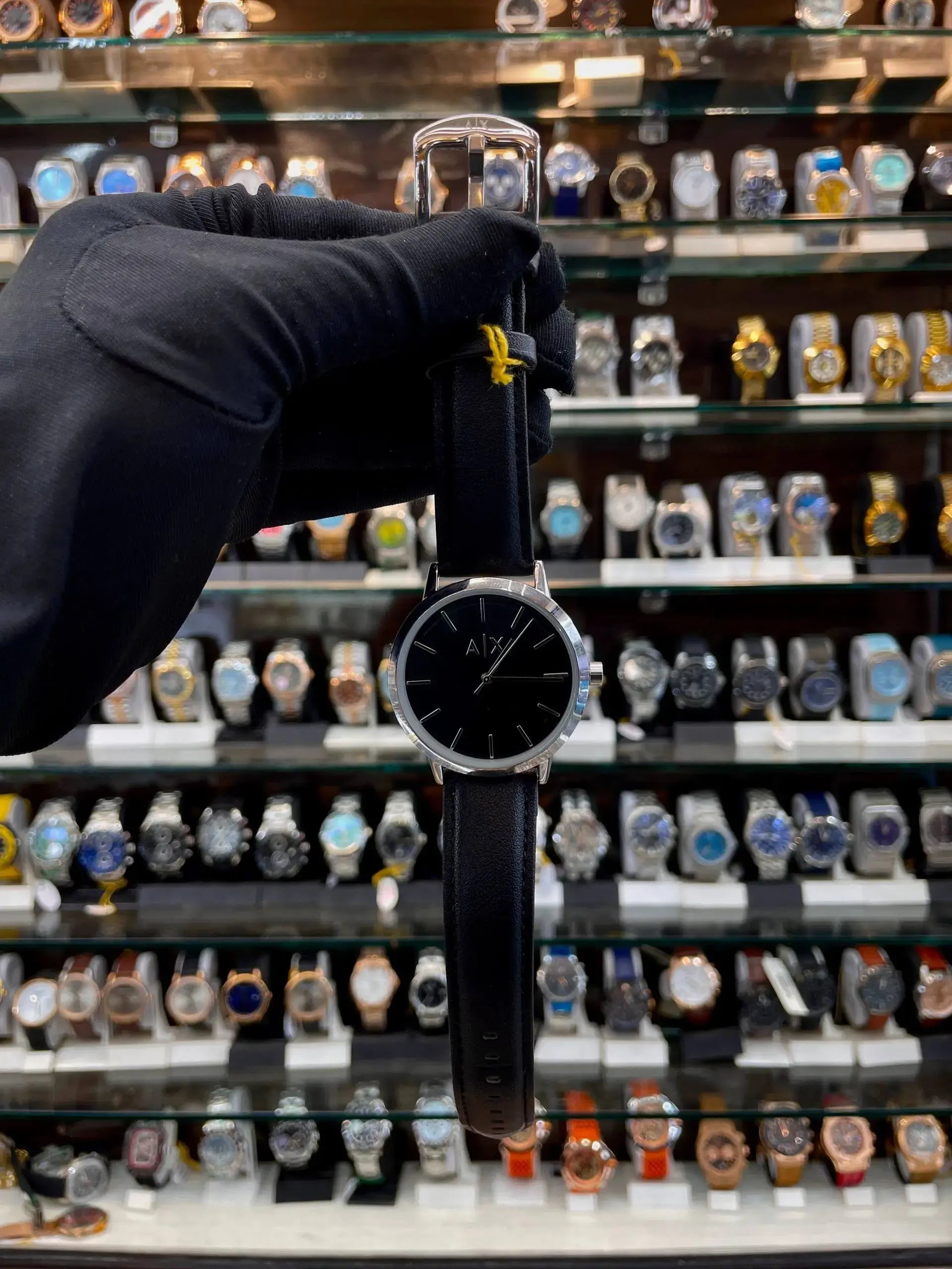 Armani exchange a/x now in plain dial | Fashion Bay Watches