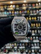 Franck muller yatching ceramic body in eta machine white