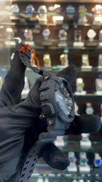 Gshock casio wr20bar chrono working black dial