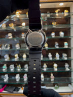 Gshock Casio gm-2100 body chrono silicon blue dial