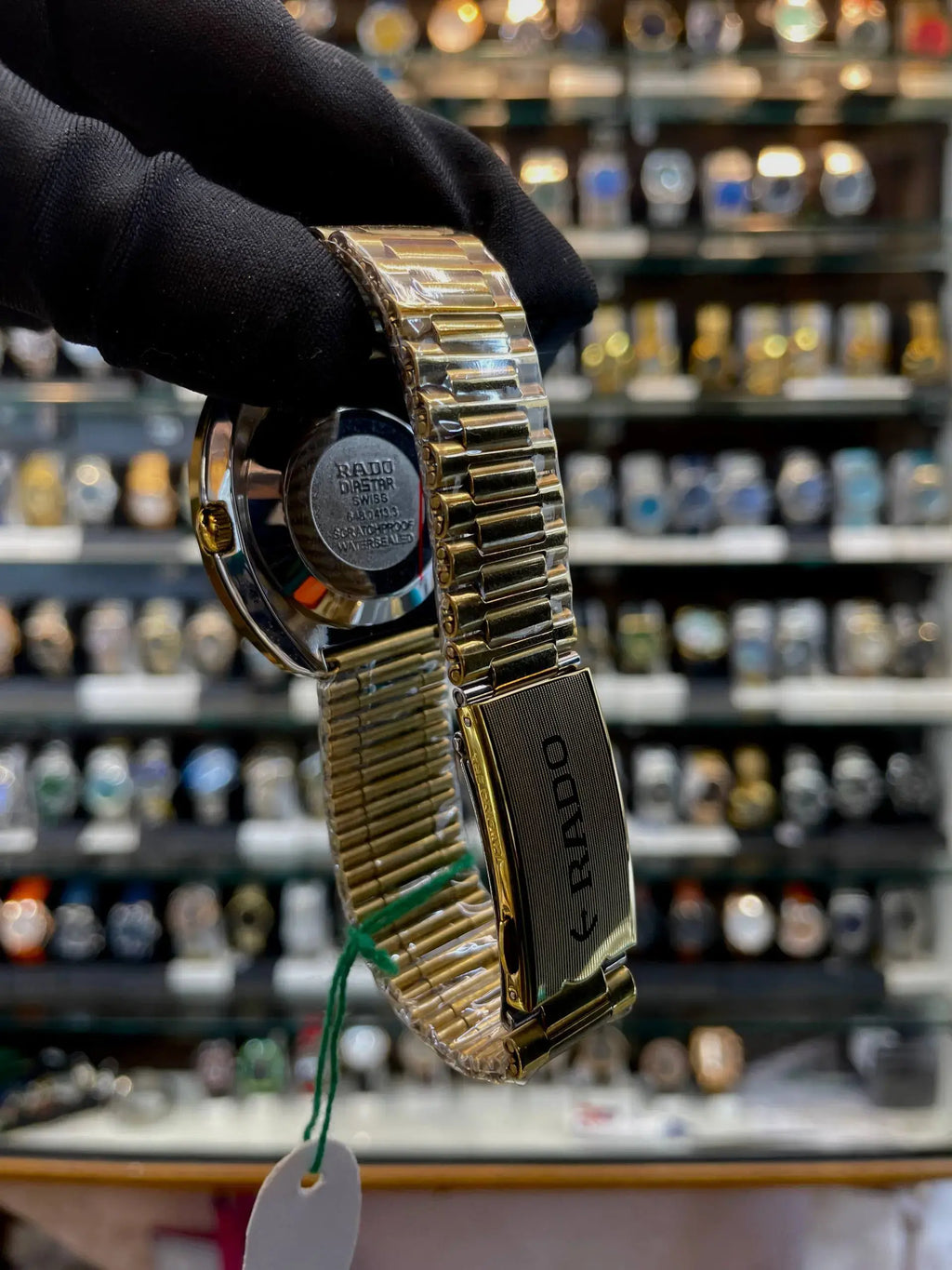 Rado diastar now in master piece new dial gold