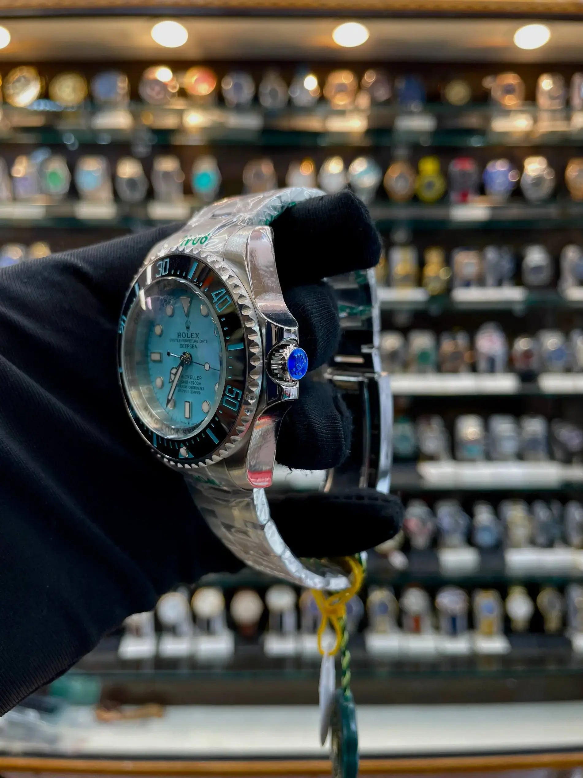 Rolex deepsea (original gas escape valve) sew-dweller limited edition for mens