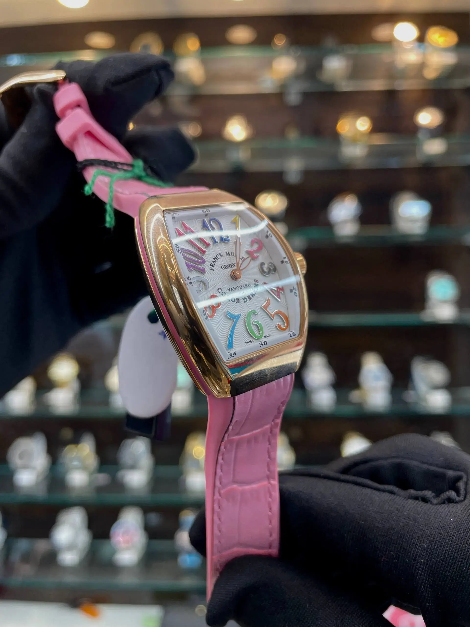 Franck muller vanguard lady color dreams in master piece