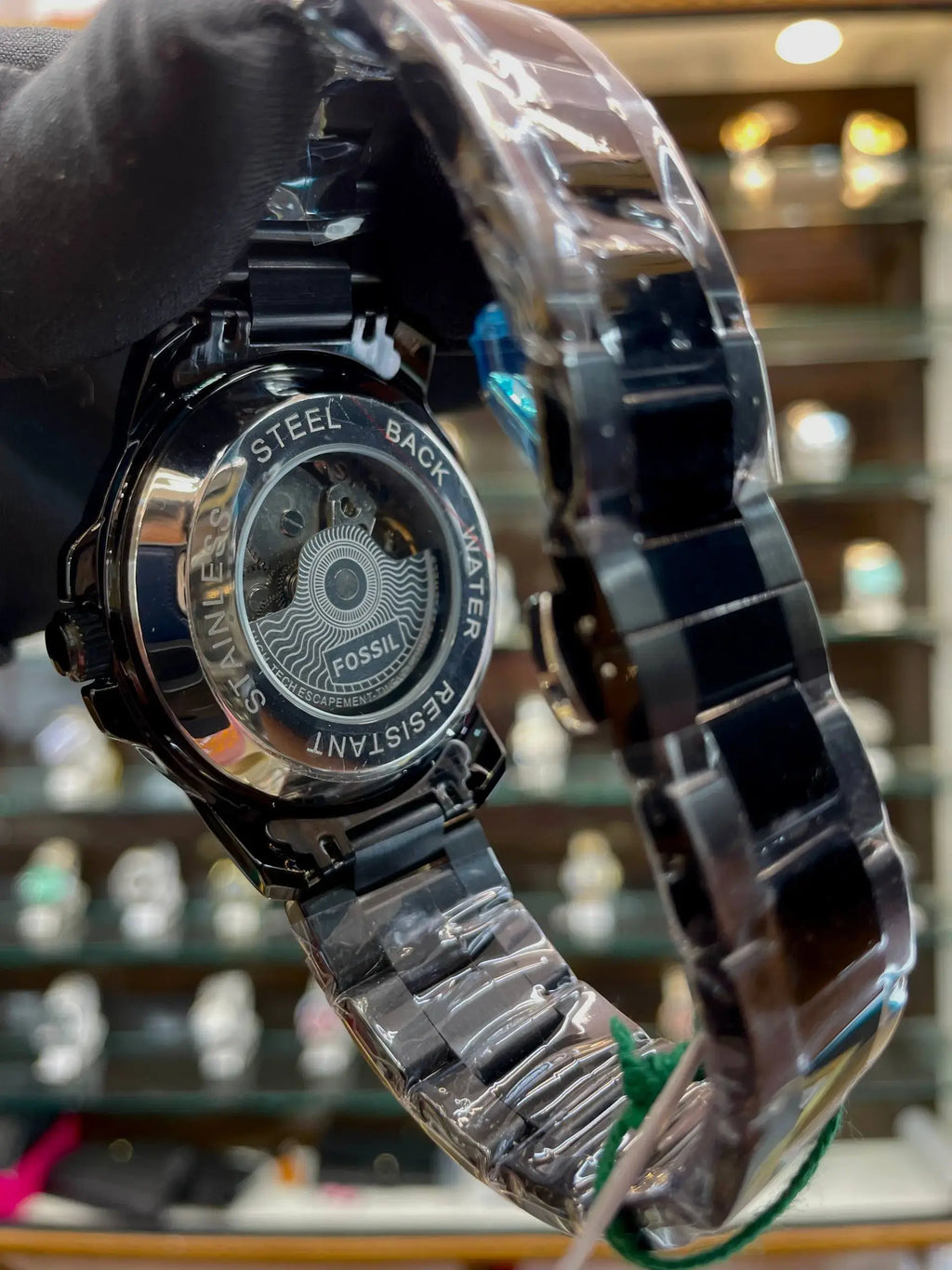 Fossil now in automatic for mens full black