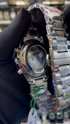 Longines master edition in chrono working white