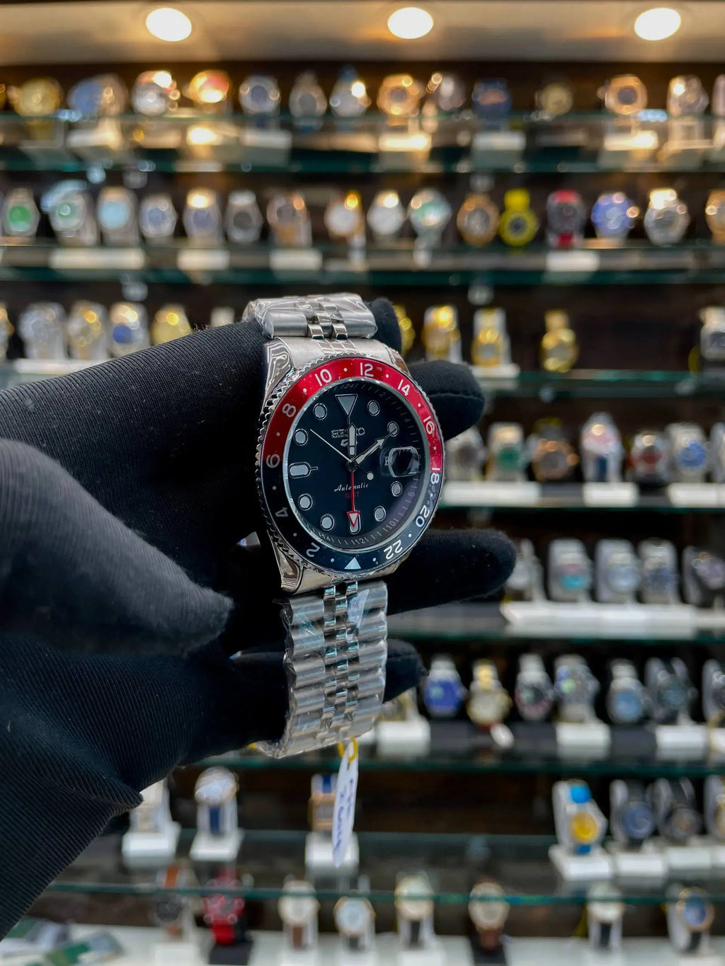 Seiko gmt now in quartz for mens