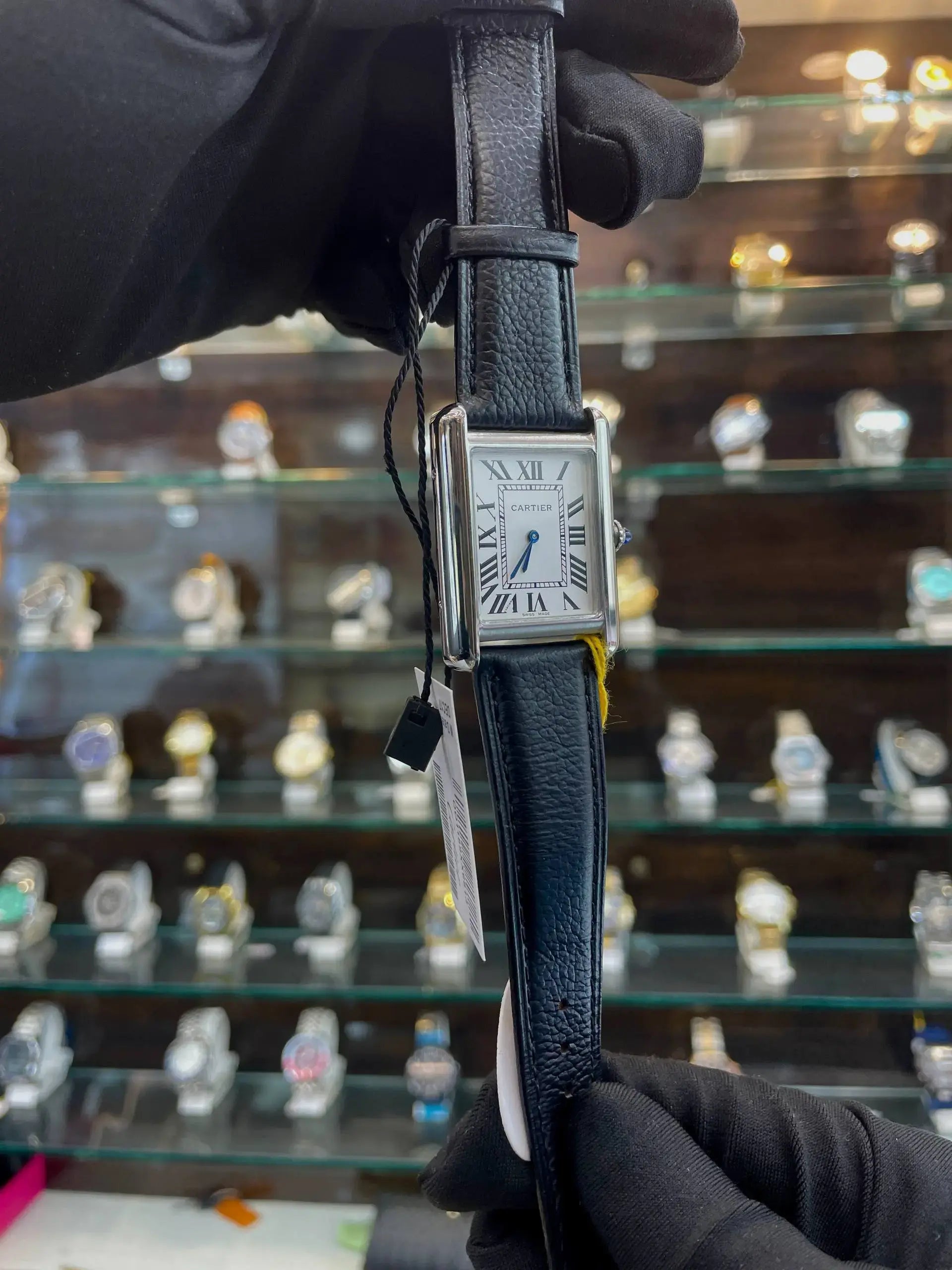 Cartier tank mens watch in master piece for mens