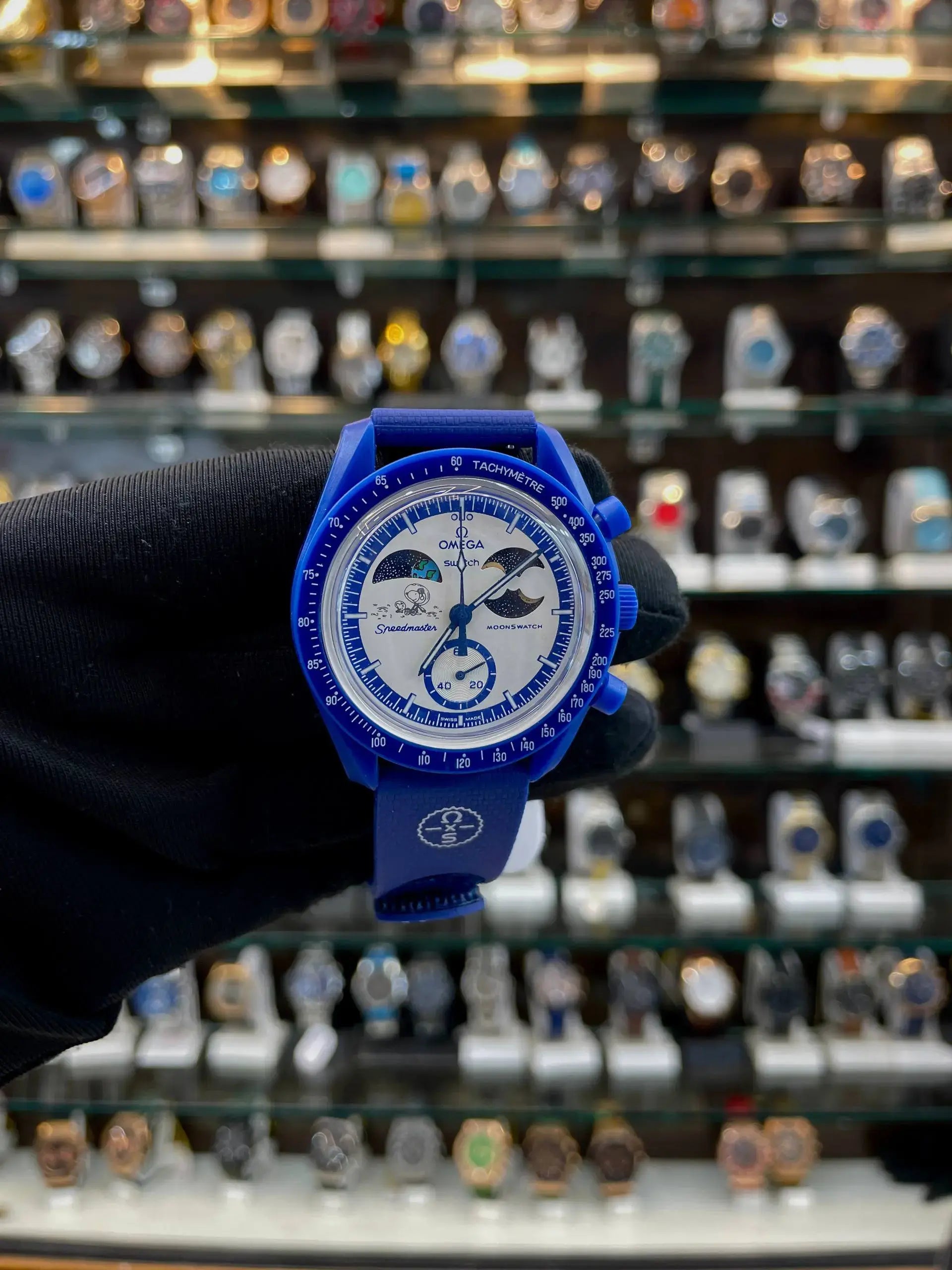 Omega  swatch moonswatch mission to earthphase under budget