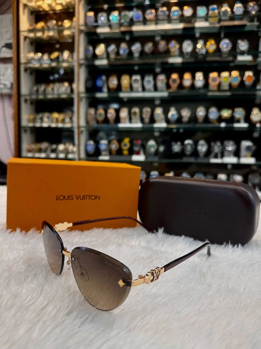 Louis vuitton (lv) in master piece for girls brown