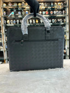 Mont Blanc laptop bag in heavy quality