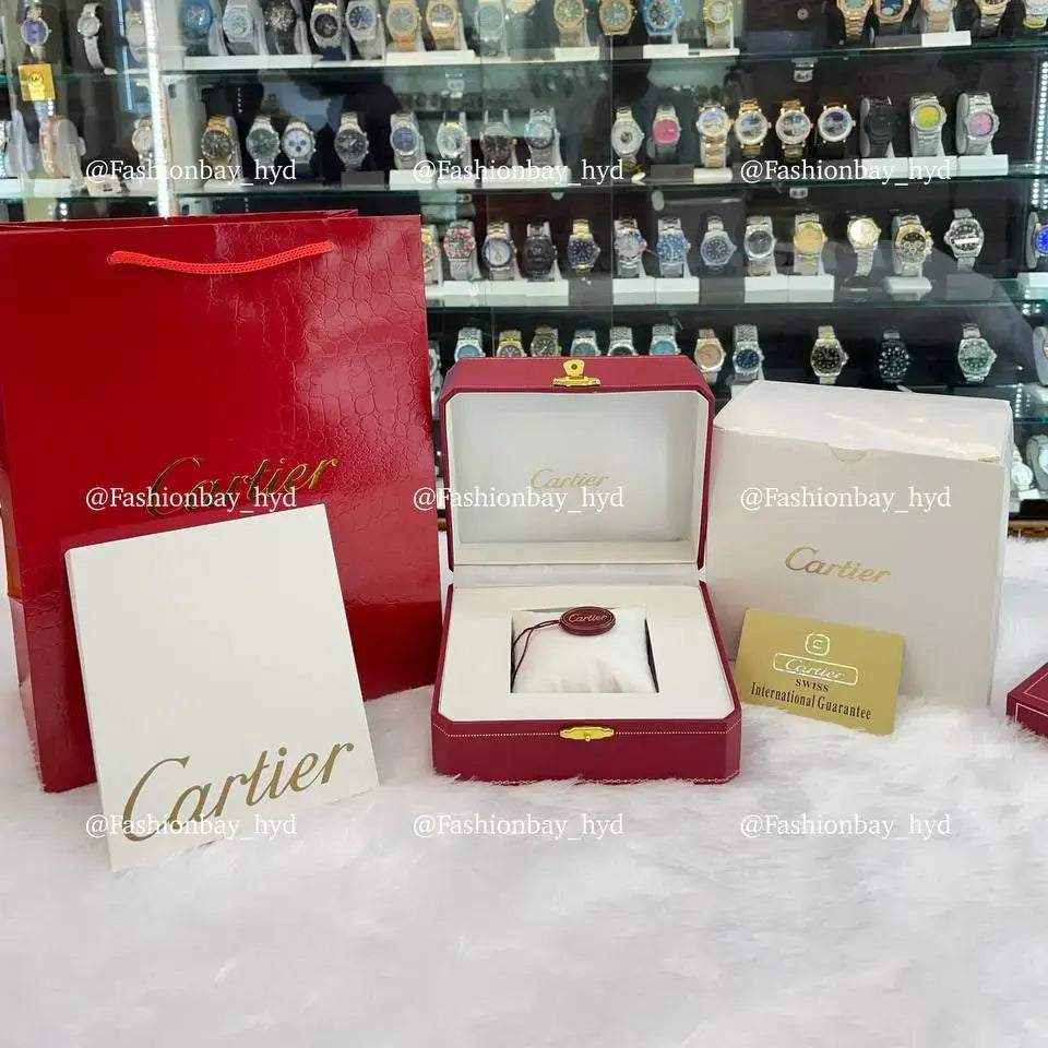 Cartier red og box full kit