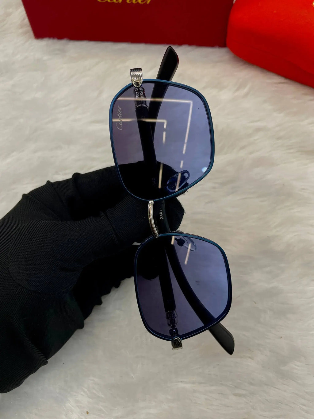 Cartier blue glass master piece for mens