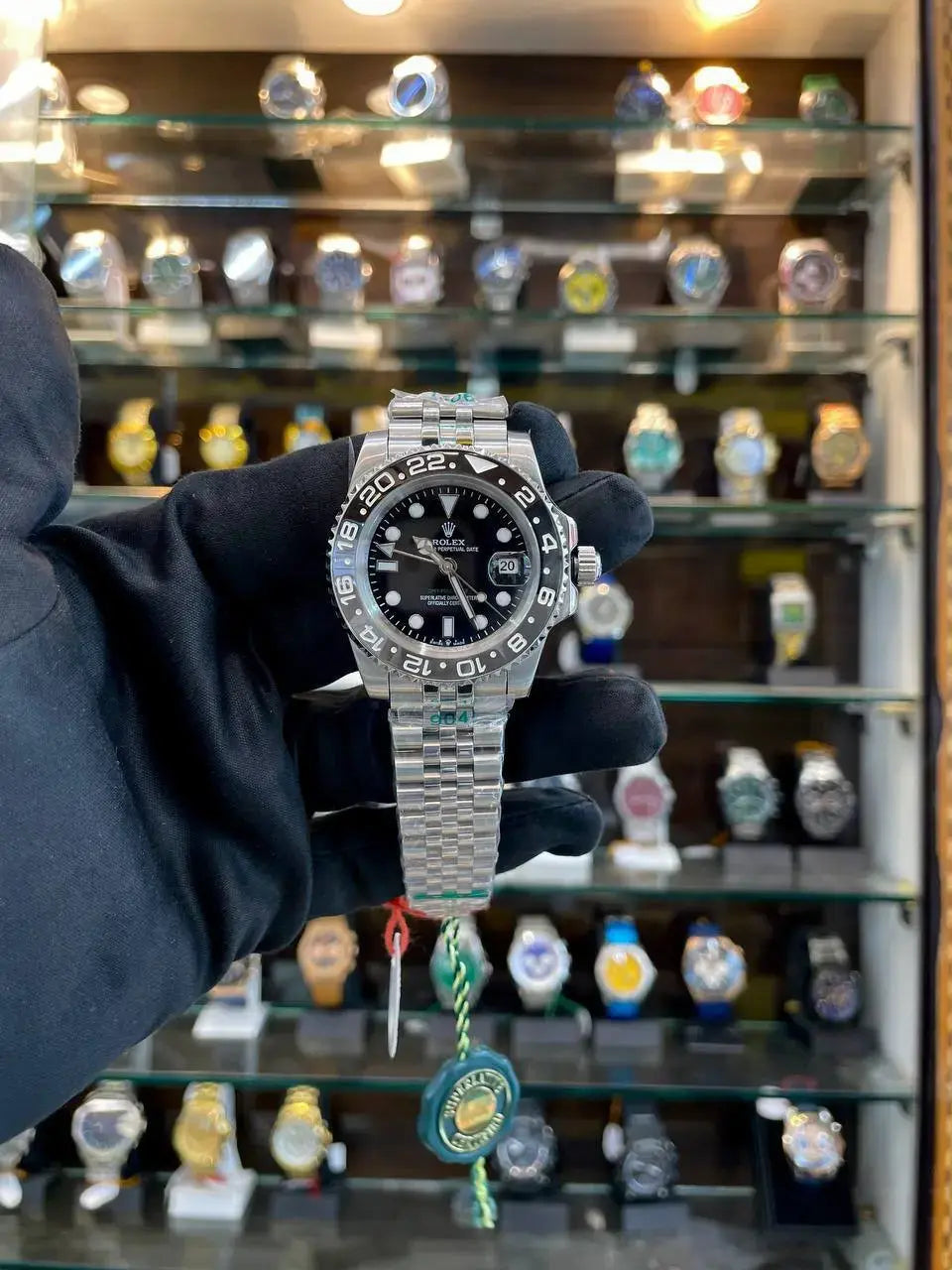 Rolex gmt-master 2 now in left hand dial for mens