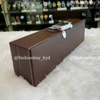 Briefcase 6pcs transparent top watch