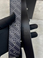 Mont Blanc mens casual wear belt
