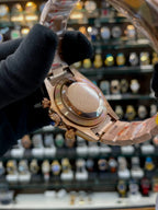 Rolex daytona rose gold bright black Dial in master