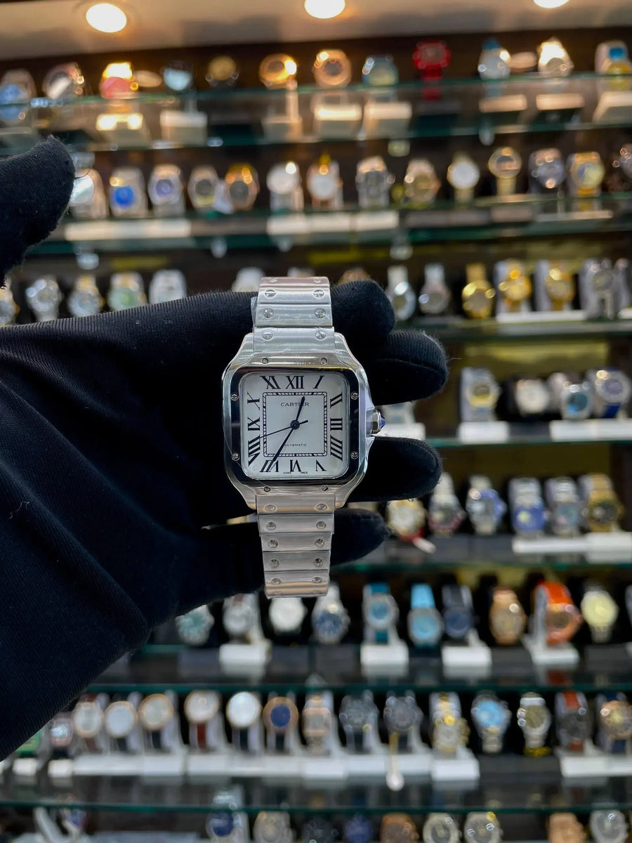 Cartier Santos now in automatic for girls