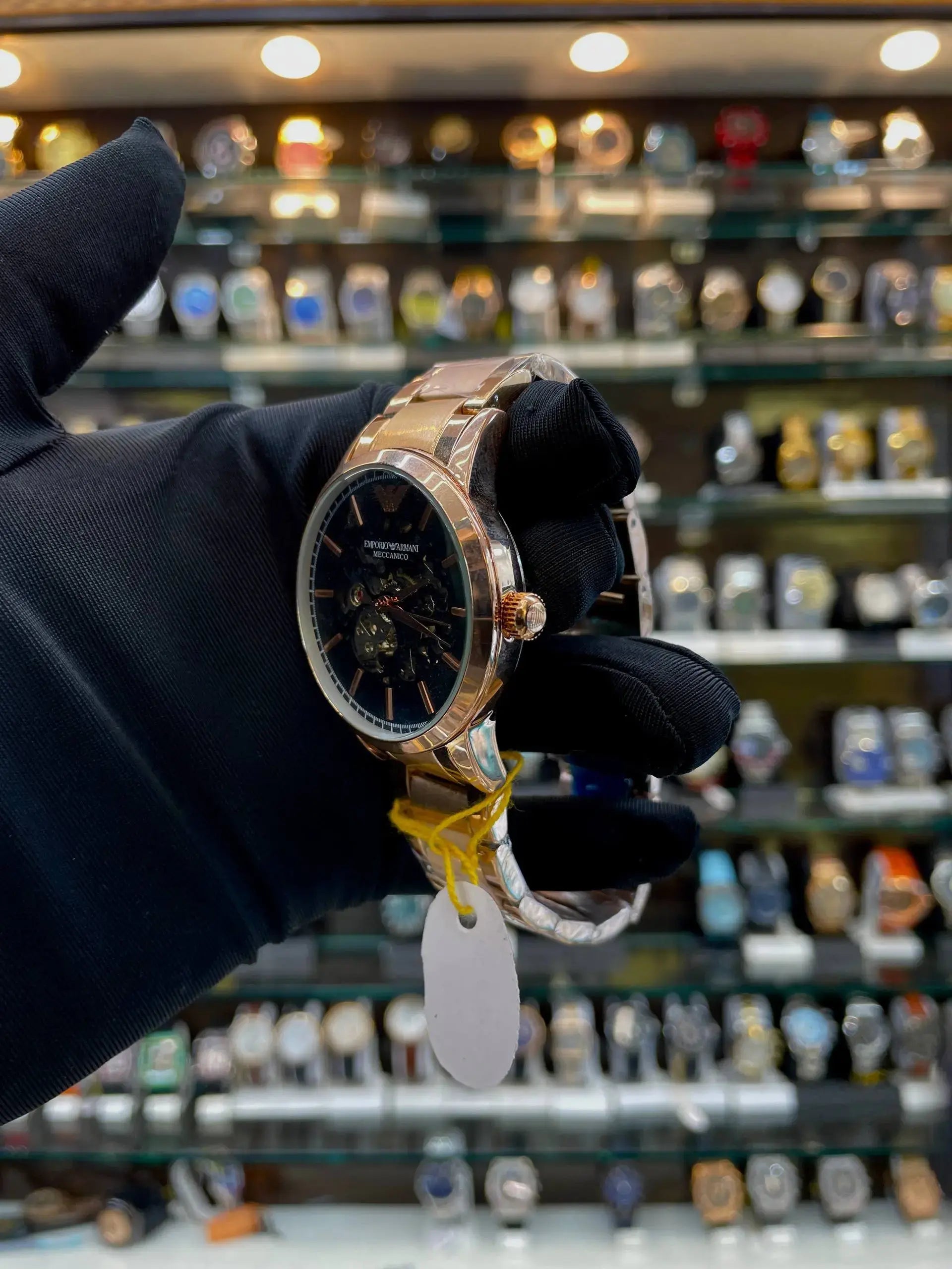 Emporio armani meccanio now in automatic for mens