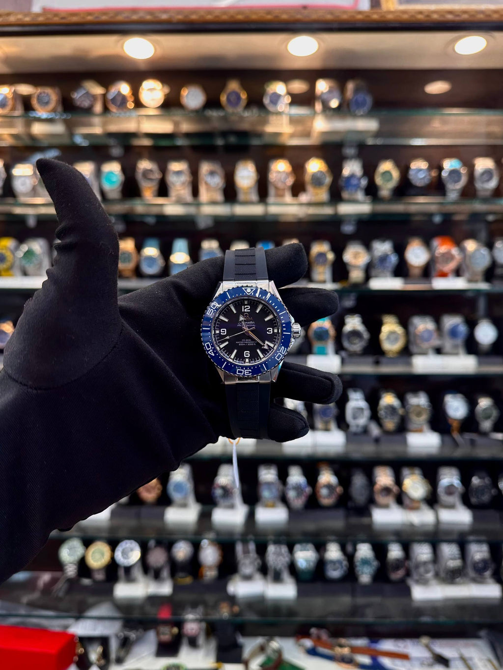 OMEGA SEAMASTER PLANET OCEAN 600M IN MASTER PIECE 🤩 BLUE 💙