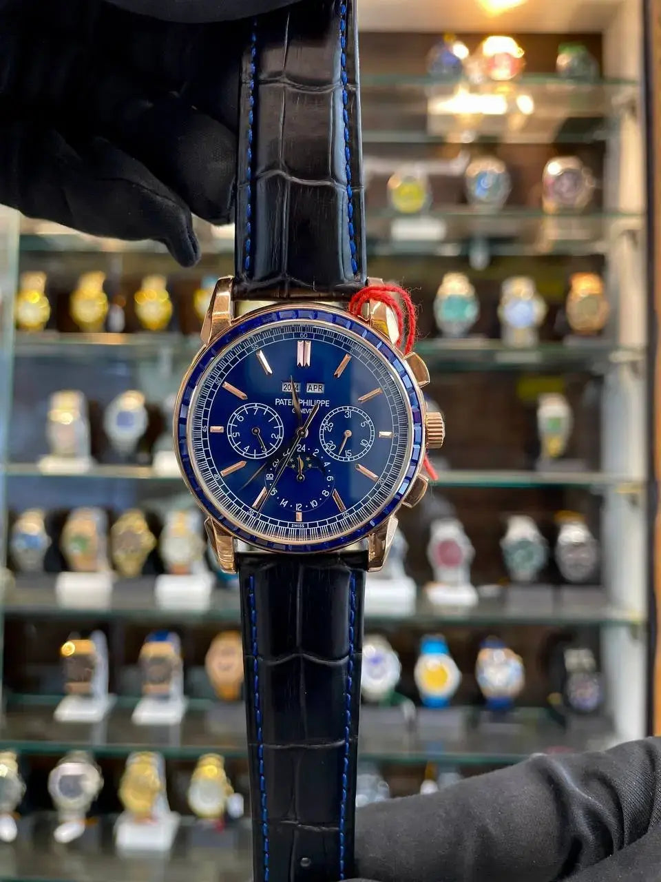 Patek philippe geneve in master piece leather
