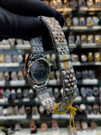 Automatic machine party wear watch for girls