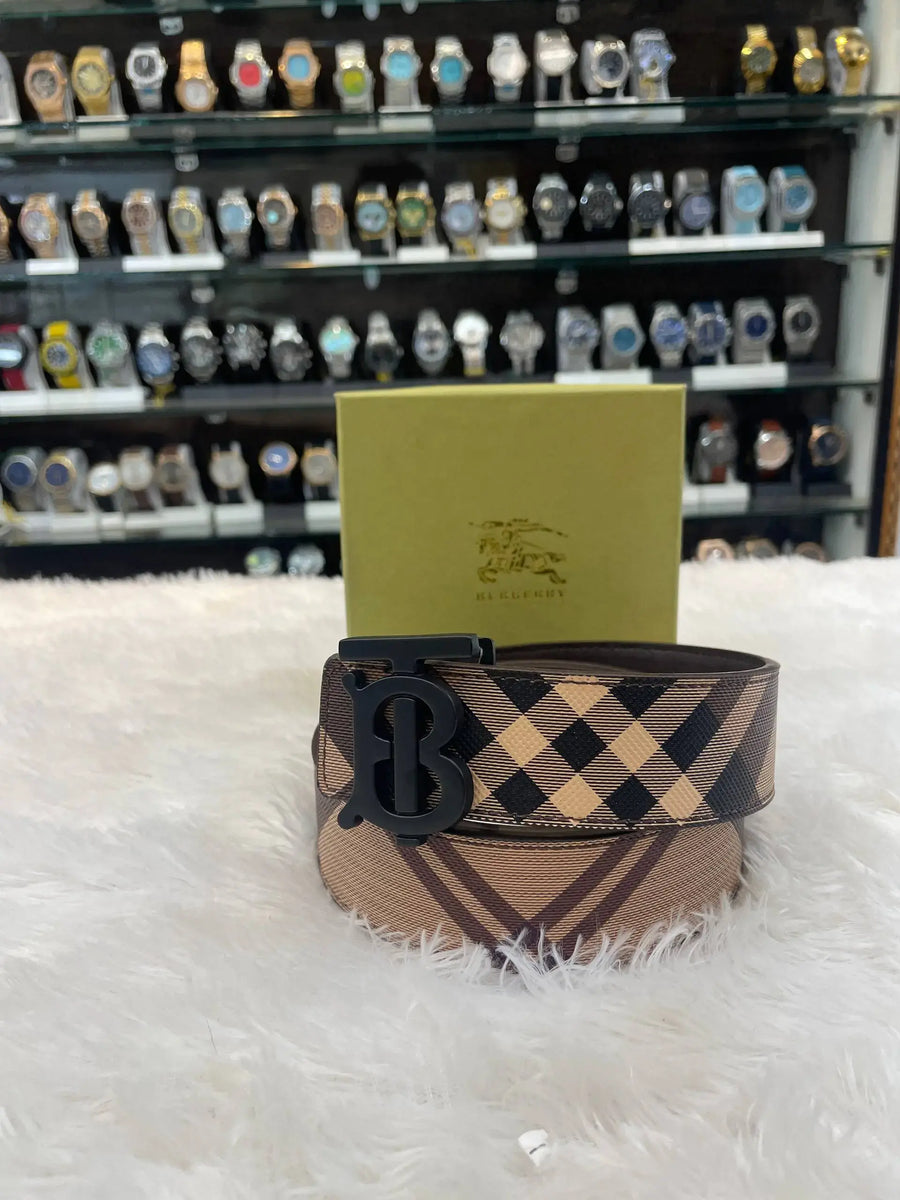 Burberry belt for mens
