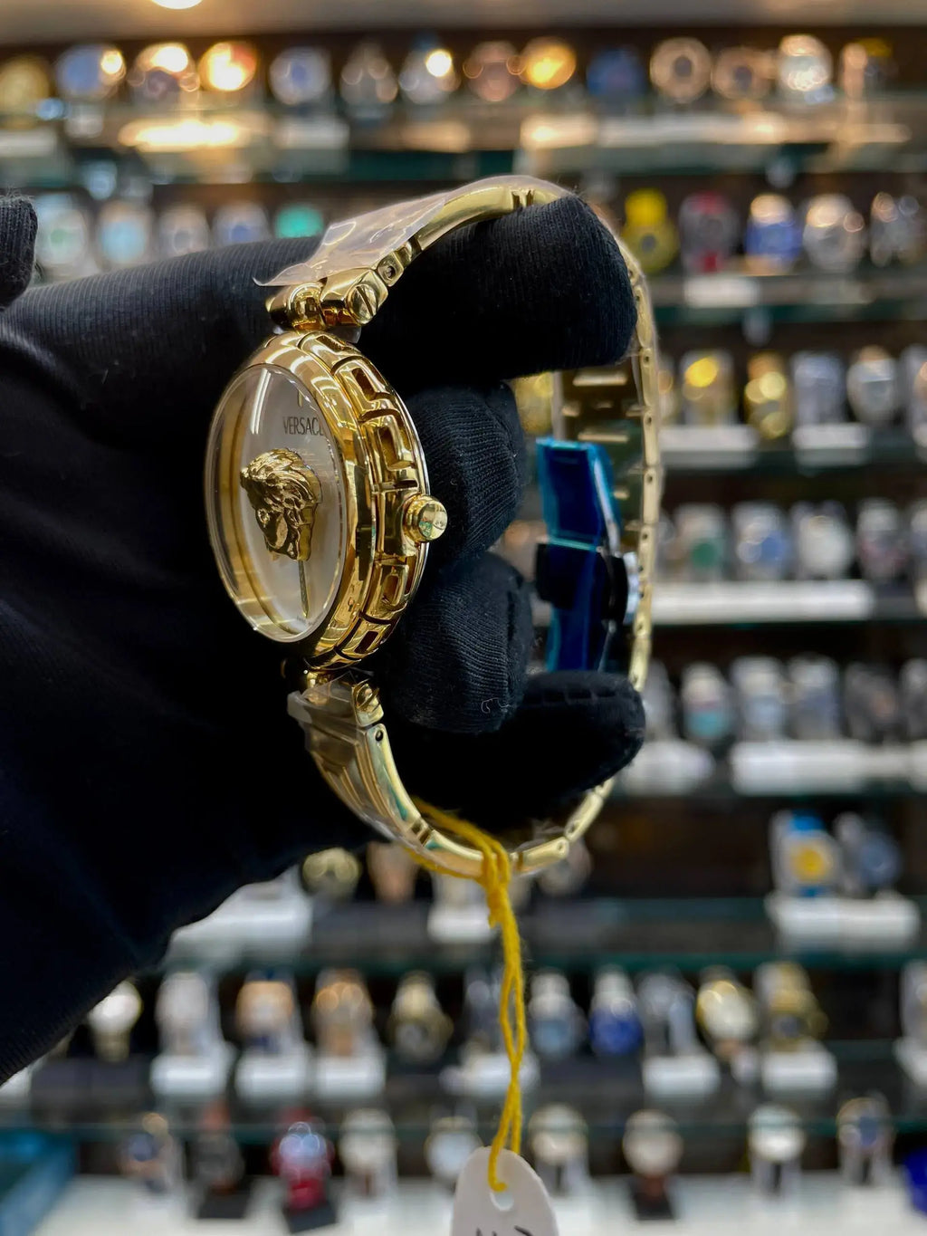Versace medusa jewel in master piece of girls