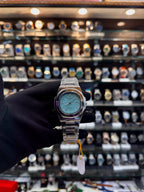 Patek Philippe Tiffany blue watch for men front view