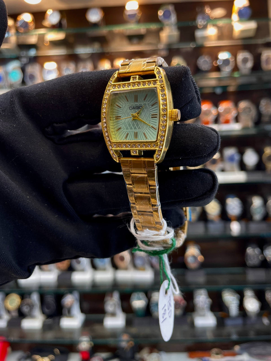 CASIO GIRLS PARTY WEAR WATCH ⌚ FULL GOLD 🥇