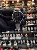 DANIEL WELLINGTON DW SLIM CHAIN FOR GIRLS IN BLACK 🖤