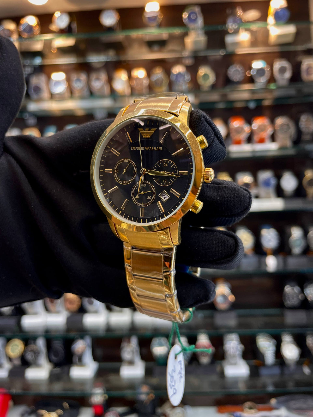 EMPORIO ARMANI 🦅 NOW  FOR MENS NEW DIAL 🤩 UNDER BUDGET BLACK 🖤 DIAL