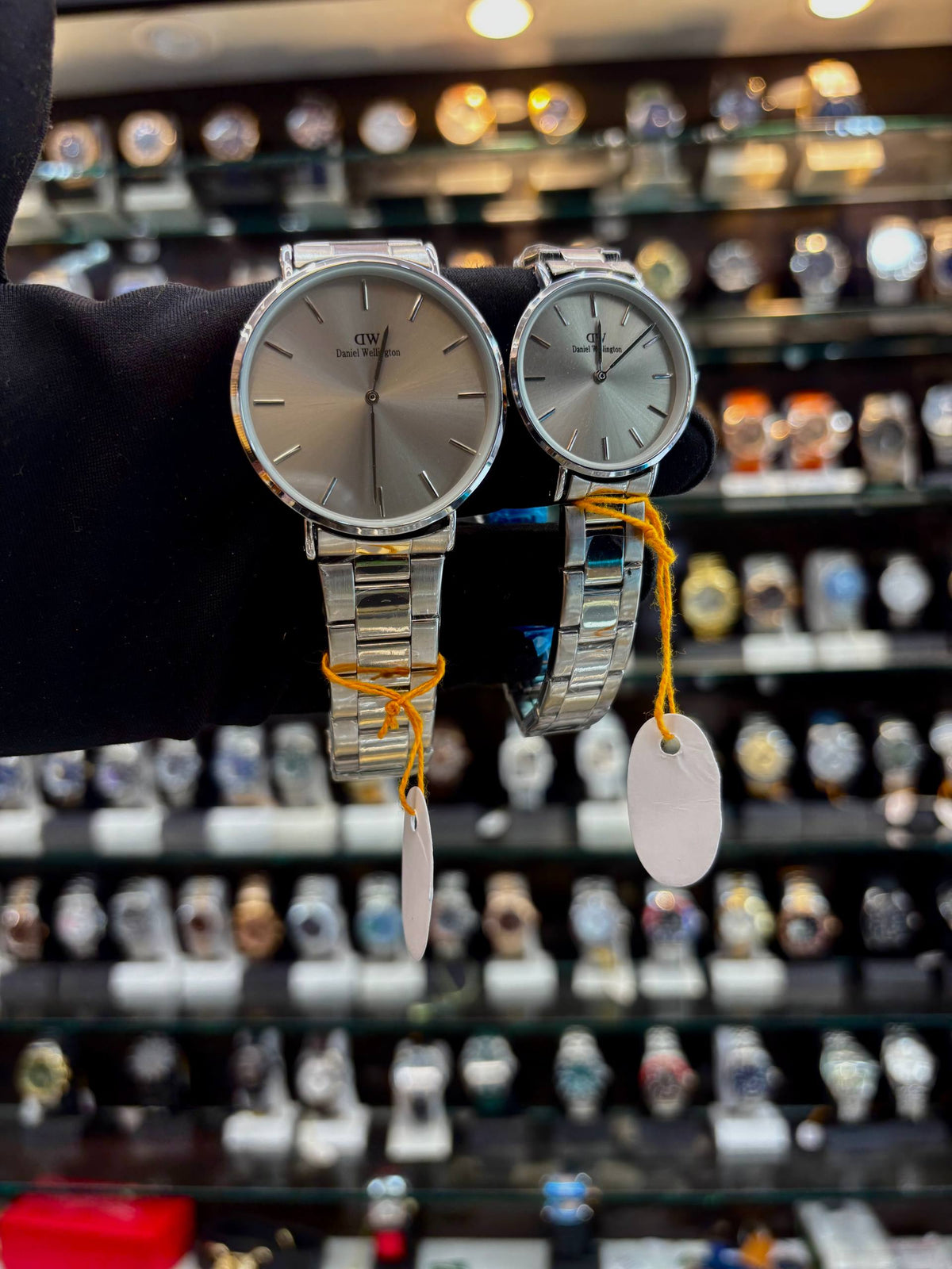 DANIEL WELLINGTON DW COUPLE SET IN GREY