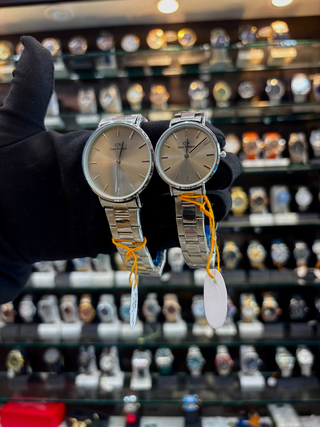 DANIEL WELLINGTON DW COUPLE SET IN GREY