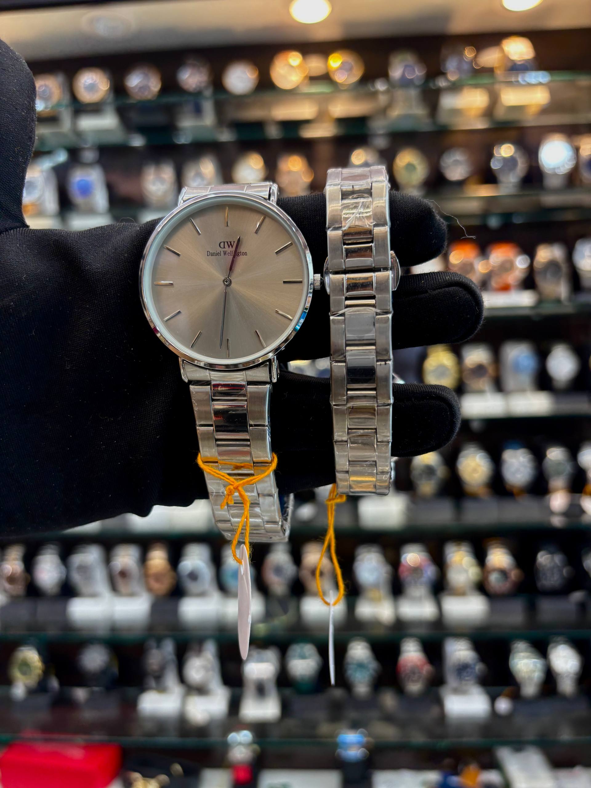 DANIEL WELLINGTON DW COUPLE SET IN GREY
