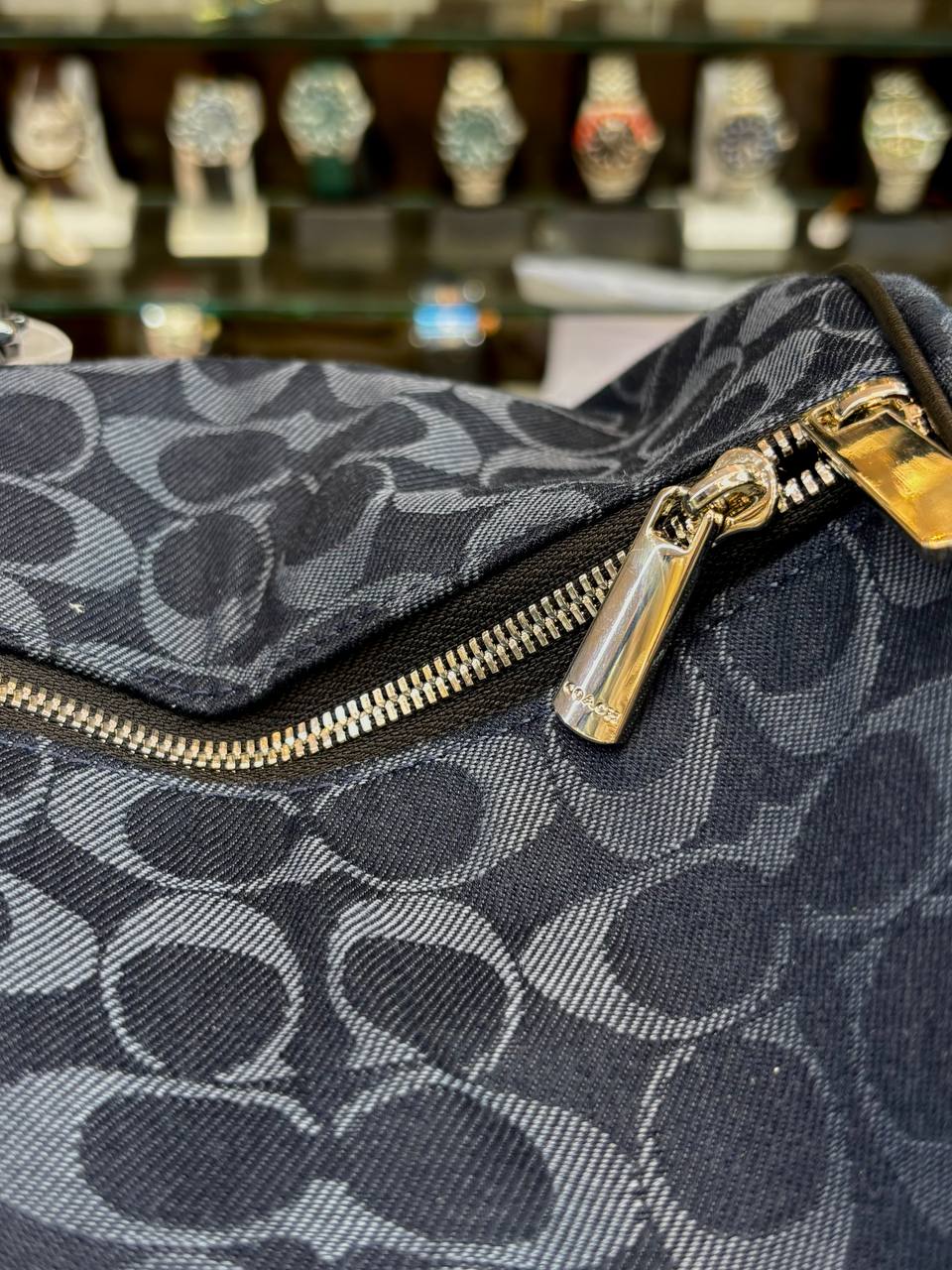 COACH GOTHAM DUFFLE 45 IN SIGNATURE DENIM MASTER PIECE 🔥