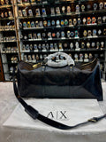 ARMANI EXCHANGE EMBOSSED DUFFLE  🧳 BAG (TRAVEL 🧳 BAG)