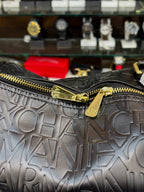 ARMANI EXCHANGE EMBOSSED DUFFLE  🧳 BAG (TRAVEL 🧳 BAG)