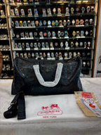 COACH GOTHAM DUFFLE BAG 45 IN MAXI SIGNATURE IN MASTER PIECE 🔥 BLACK