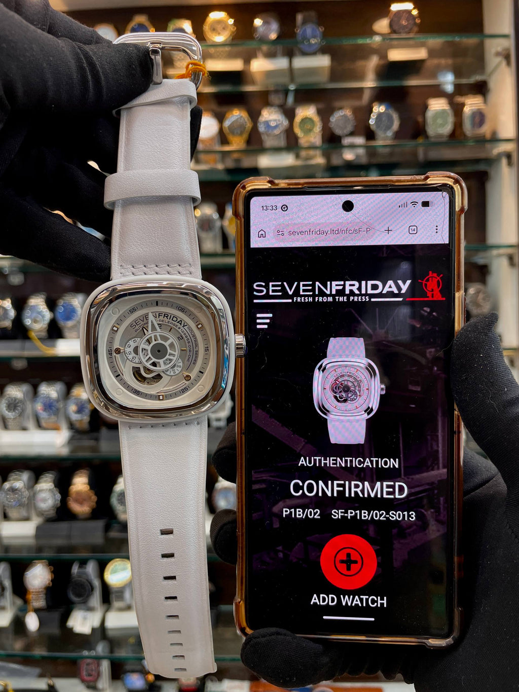 SEVENFRDIAY P-SERIES P1B/02 IN MASTER PIECE 🔥 DUAL STRAP