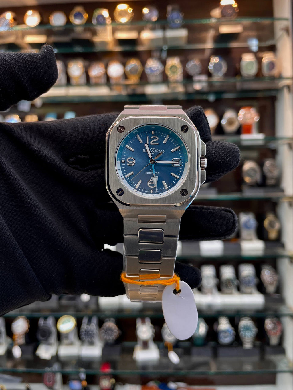 BELL & ROSS URBAN BR 05 GMT SKY BLUE IN MASTER PIECE 🔥