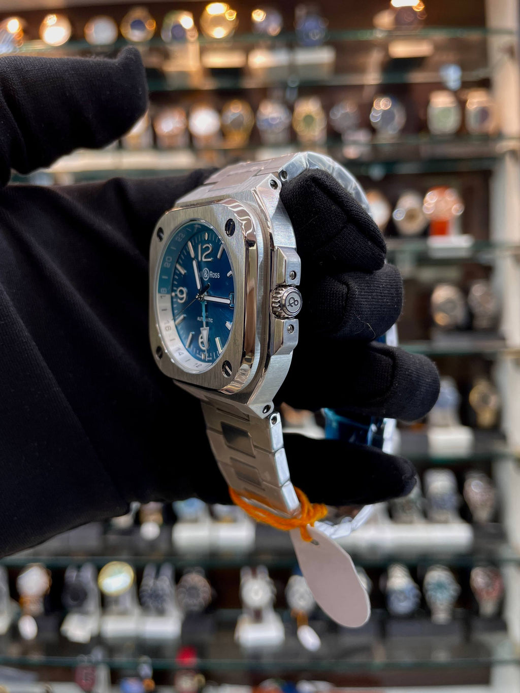 BELL & ROSS URBAN BR 05 GMT SKY BLUE IN MASTER PIECE 🔥