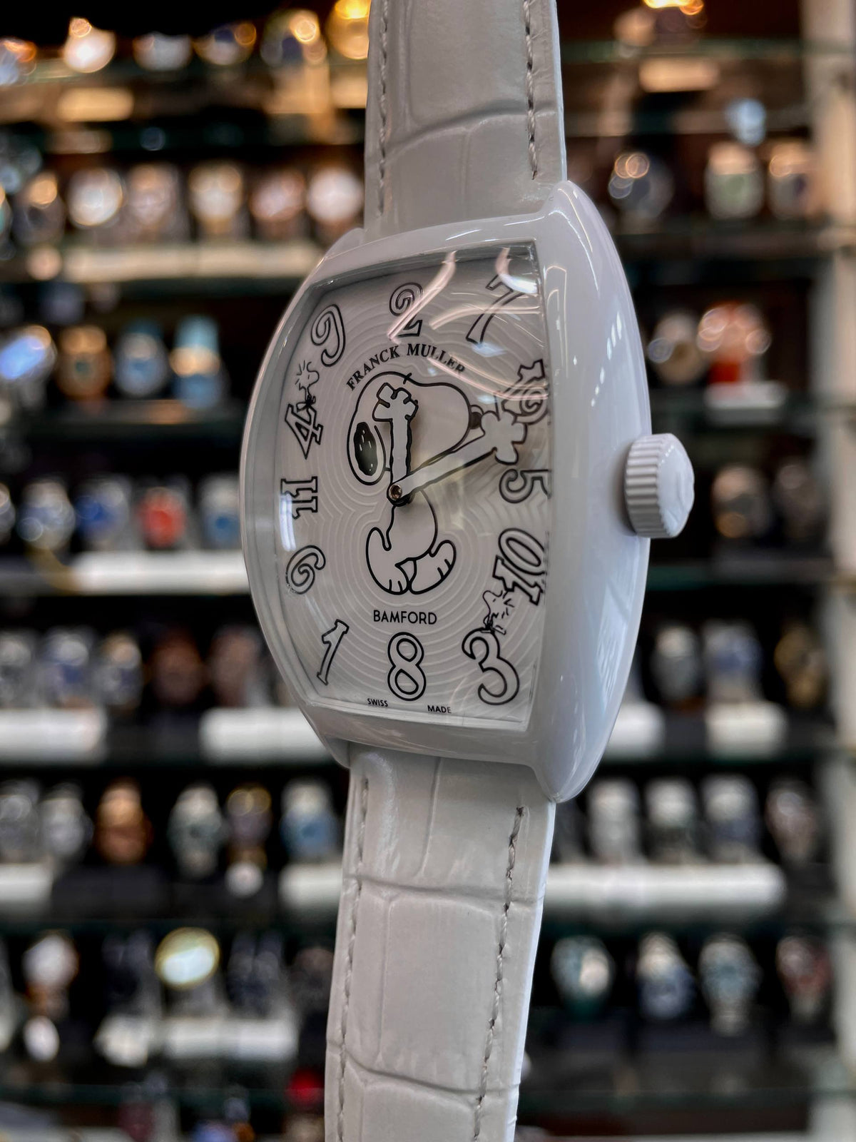 Franck MULLER X BAMFORD WATCH DEPARTMENT CRAZY HOURS "ARCTIC 🐻‍❄️ SNOOPY" MASTER PIECE 🔥
