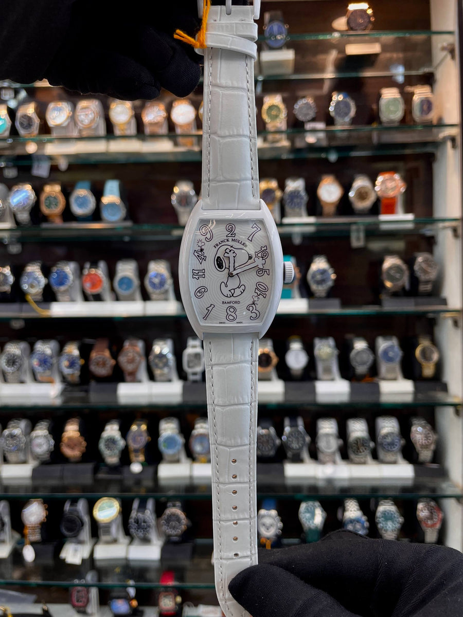 Franck MULLER X BAMFORD WATCH DEPARTMENT CRAZY HOURS "ARCTIC 🐻‍❄️ SNOOPY" MASTER PIECE 🔥