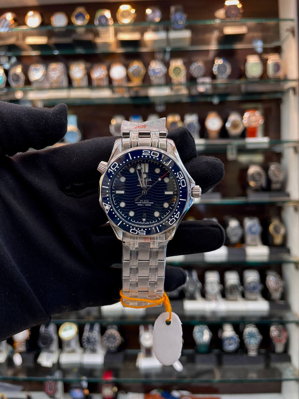 OMEGA SEAMASTER DIVER 300M, 42 MM IN MASTER PIECE 🤩 BLUE 💙