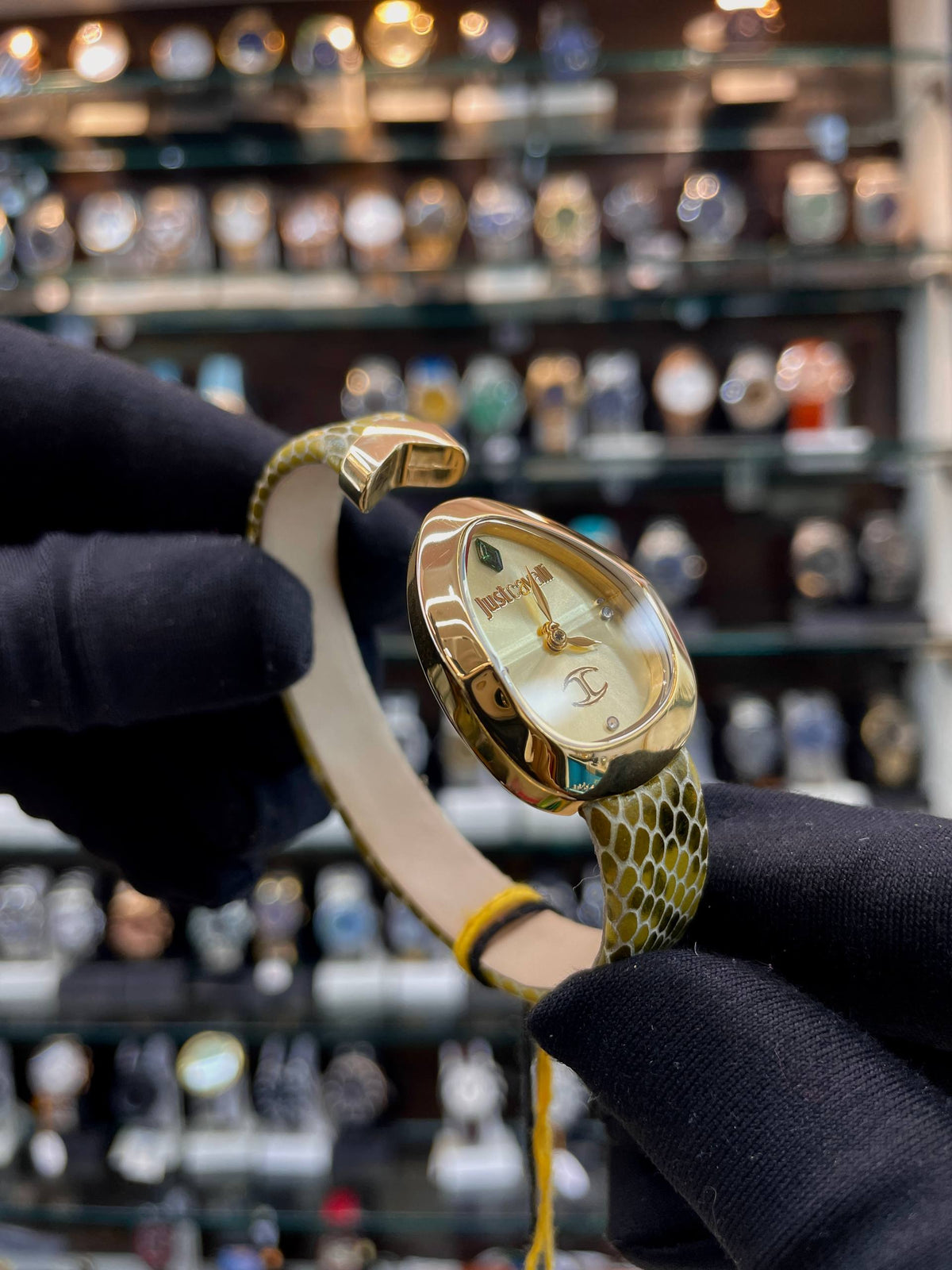 JUST CAVALLI DIVERSA SNAKE WOMEN'S WATCH IN MASTER PIECE 🔥