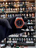 omega seamaster ocean 600m watch front view