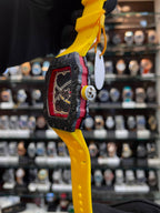 richard mille slim watch yellow side view