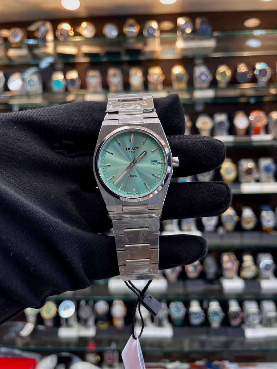 TISSOT PRX TURQUOISE-TONED DIAL FOR GIRLS IN MASTER PIECE 🔥