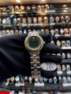 VERSACE GRECA QUARTZ GREEN DIAL ANALOG FOR GIRLS IN MASTER PIECE 🔥